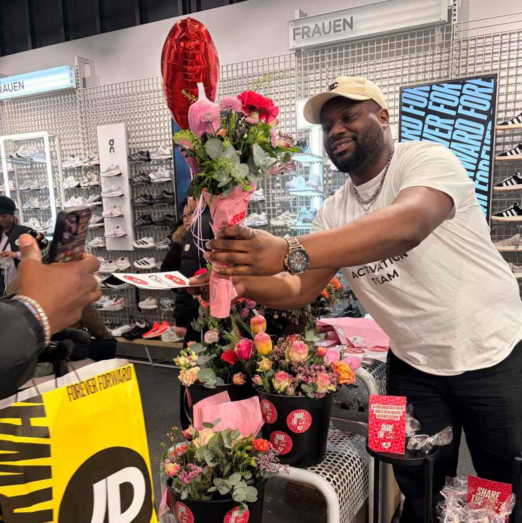 Store Aktivivierung JD Sports Valentinstag